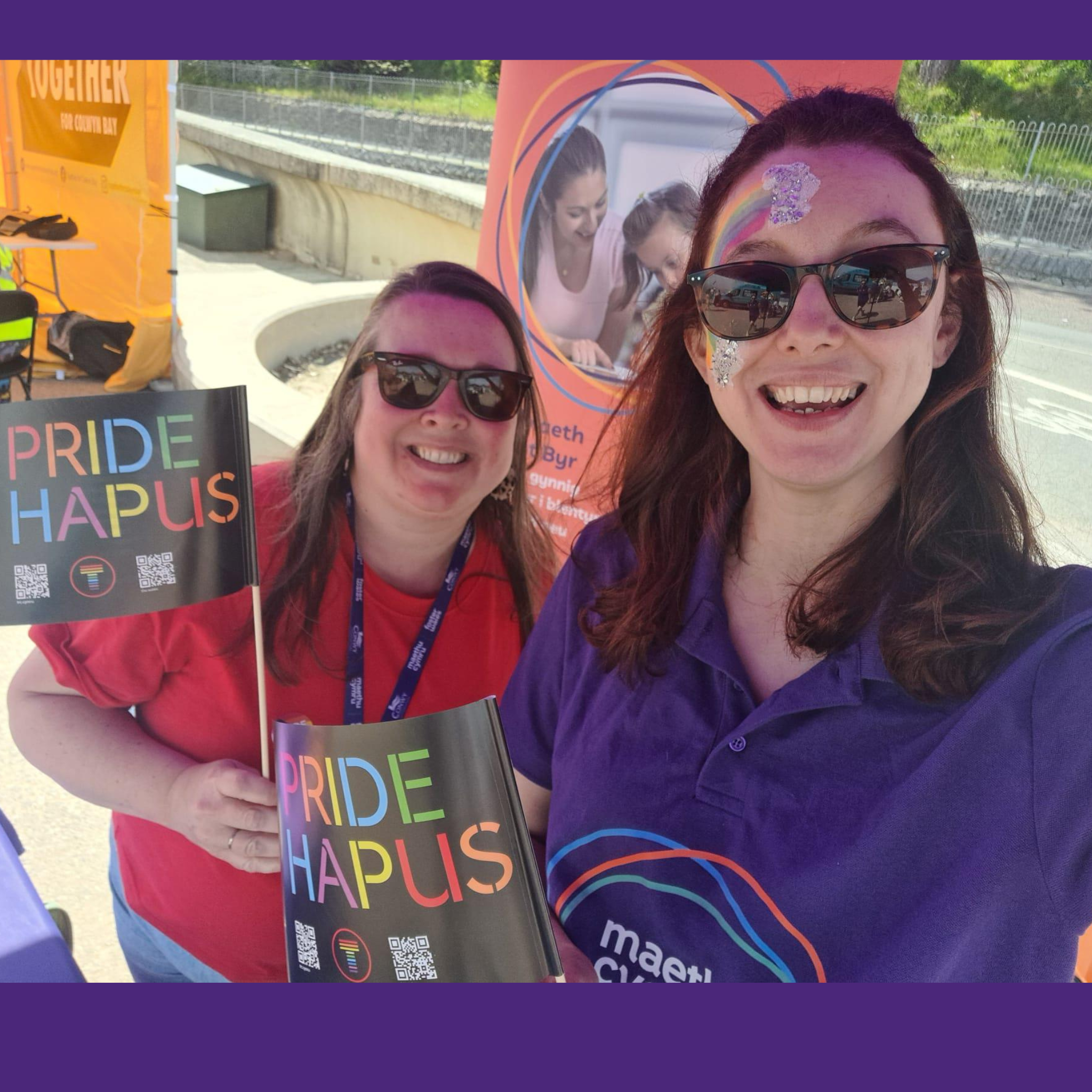 Sian and Jess at event