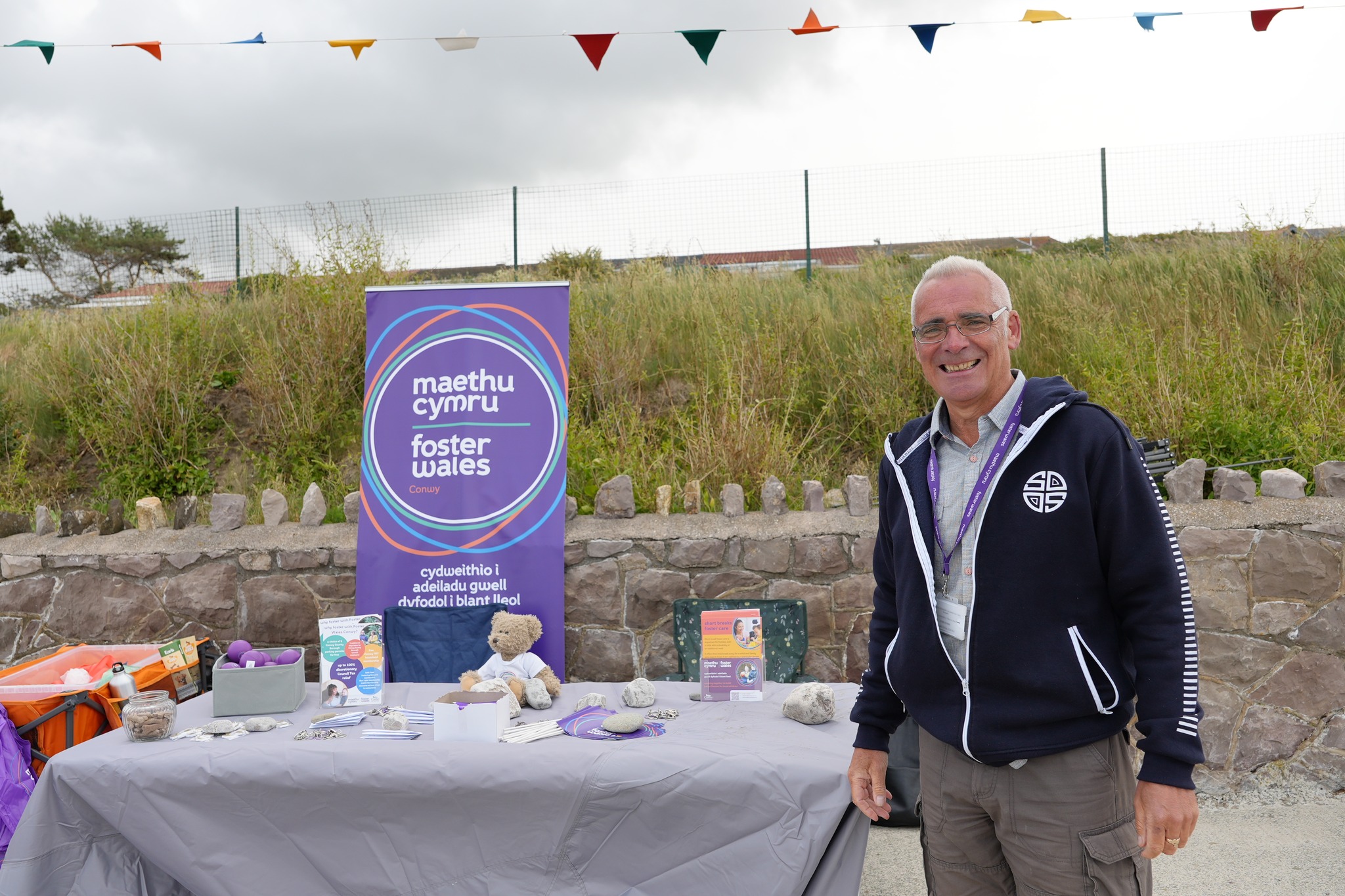 Andrew at Deganwy Prom
